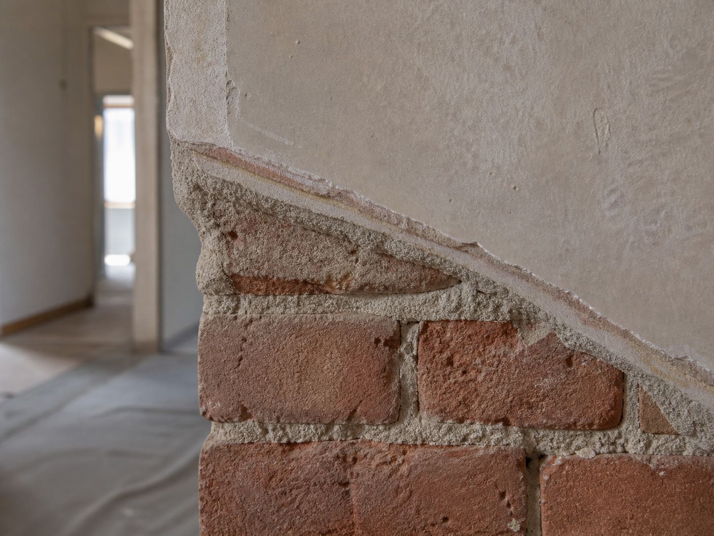 Detailaufnahme aus dem Bereich Abbruch, Rückbau und Entkernung