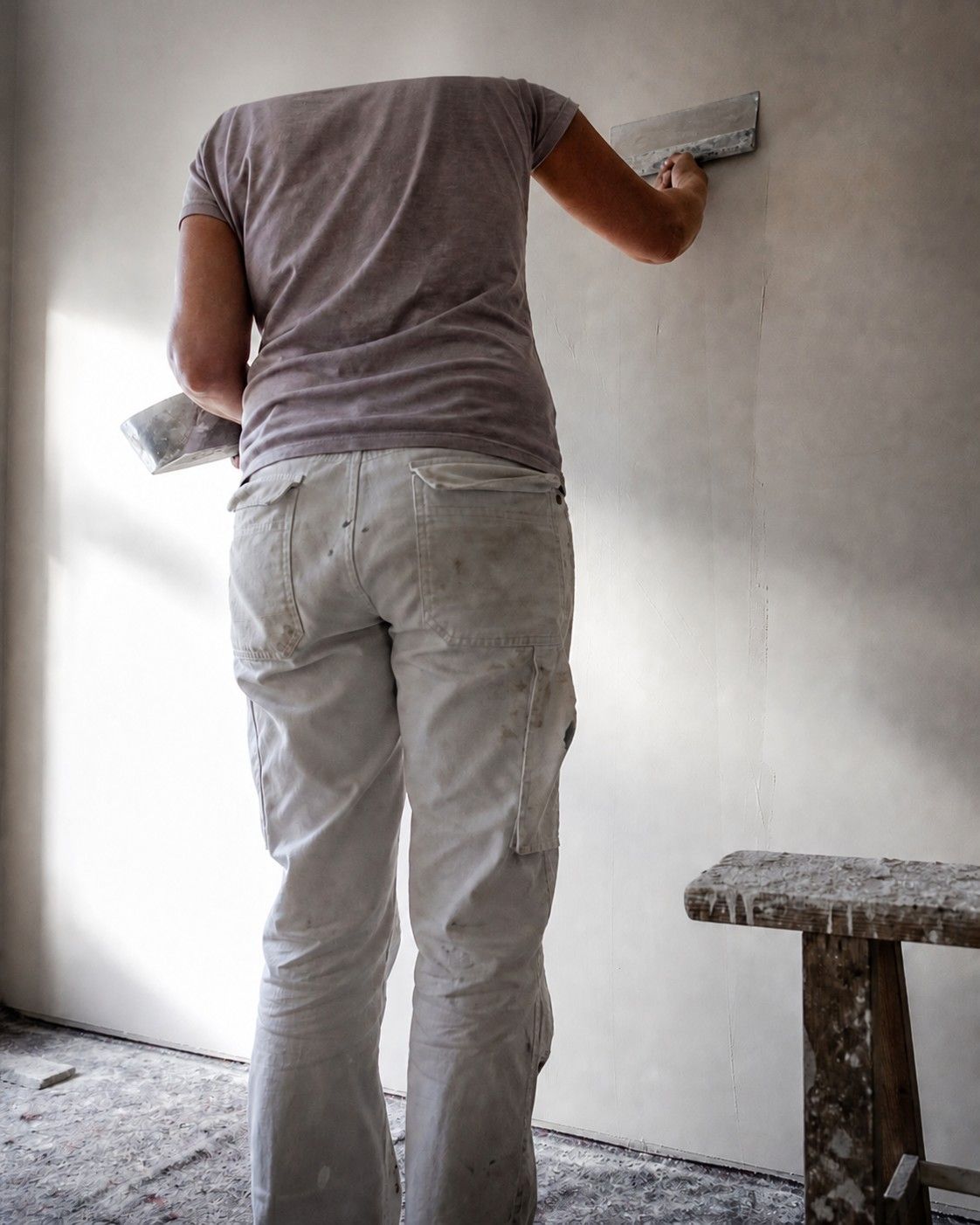 Arbeitssituation im Bereich Maler-, Putz- und Stuckarbeiten